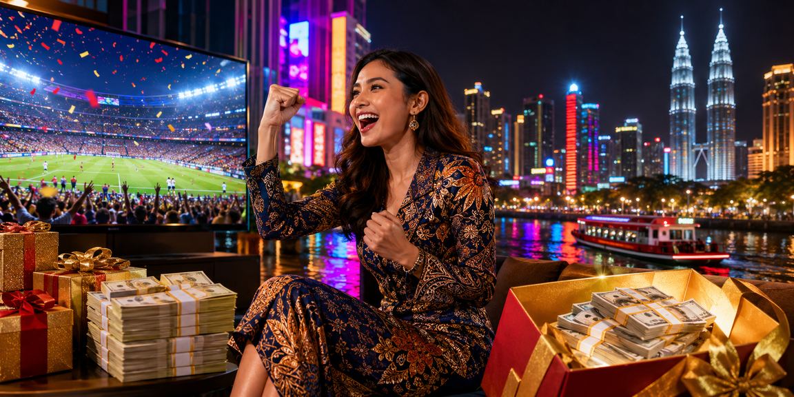 Pengguna Kuala Lumpur membuat pertaruhan dengan latar batik tempatan pada platform a9today